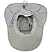 Connectyle Outdoor Mens Neck Flap Sun Hat Large Brim Sun Protection Bucket Fishing Hats Hiking Cap Grey