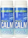 Natural Vitality Natural Magnesium Calm (2 Bottles of 8 Ounce)