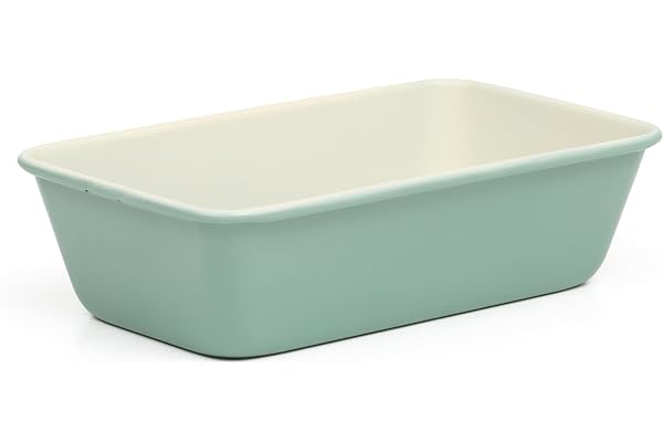 Martha Stewart Gallen 9 Inch Nonstick Carbon Steel Loaf Pan - Teal