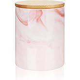 SOITIS Ceramic Small Urn for Human Ashes Keepsake, 4.13 Inch Memorial Urn for Ashes, Mini Cremation Urn for Women Men, Funeral Pink Keepsake