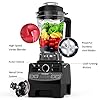 Homgeek-Blender-Smoothie-Maker2000W-8-Speed-Smoothie-Blender-with-2L-BPA-Free-Tritan-Container33000-RPM-High-Speed-Professional-Blender-with-4-Blending-Presets-for-IceSoupNutsBlack Homgeek Blender Smoothie Maker,2000W 8-Speed Smoothie Blender with 2L BPA-Free Tritan Container,33000 RPM High Speed Professional Blender with 4 Blending Presets for Ice/Soup/Nuts,Black