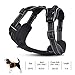 Large Dog Harness,Creaker No Pull Adjustable Pet Reflective Oxford Material Soft Vest Harness for Large Dogs
