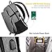 XIXOV Laptop Backpack, Water Resistant Business Backpack with USB Charging Port Under 17-Inch Laptop and Notebook