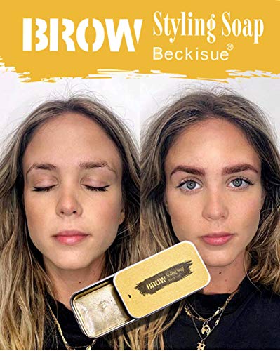 3D Feathery Brows Makeup Balm Styling Brows Soap Kit,Eyebrows Styling Soap,Brows Shaping Soap,Excellent Stereotypes,Long-lasting Eyebrow Enhancer Gel