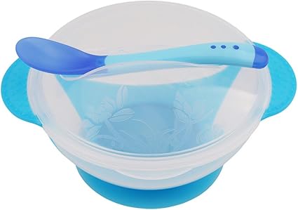 Bol Ventouse Bebe Bleu Le Repas De Bebe Bebe Puericulture Inzaboton Com