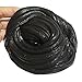 OUBAO 2017 Fluffy Floam Slime Scented Stress Relief No Borax Kids Toy Sludge Toy (Black)