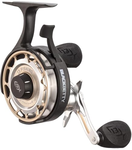 Amazon.com: CLAM Gravity Inline Ice Fishing Reel Ultra-Light Graphite, 3.6:1 Gear Ratio, 3+1 Bearings, Left-Hand Retrieve : Sports & Outdoors Amazon.com: CLAM Gravity Inline Ice Fishing Reel Ultra-Light Graphite, 3.6:1 Gear Ratio, 3+1 Bearings, Left-Hand Retrieve : Sports & Outdoors