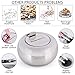 WeeptWorld Ashtray, with Lid and Holders for Outdoor and Indoor - Stainless Steel Ashtray for Cigarettes, Windproof, with Locking Lid for Safety, Good Gifts for Women and Men, Ash Tray Decor