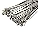 Cable Matters (100 Pack) 12-Inch Locking Stainless Steel Cable Ties