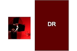 Pffiocix Photo Gel Filter Paper for Stage Lighting Red Headlight Flashlight Studio Dark Red/Blue/Green/Red/Yellow/White