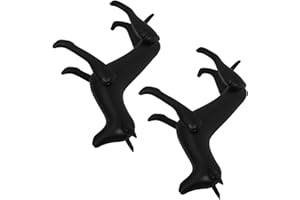 Alipis 2Pcs Inflatable Black PVC Dog Mannequin Display Stand for Pet Clothing Rack Store Counter Showcase