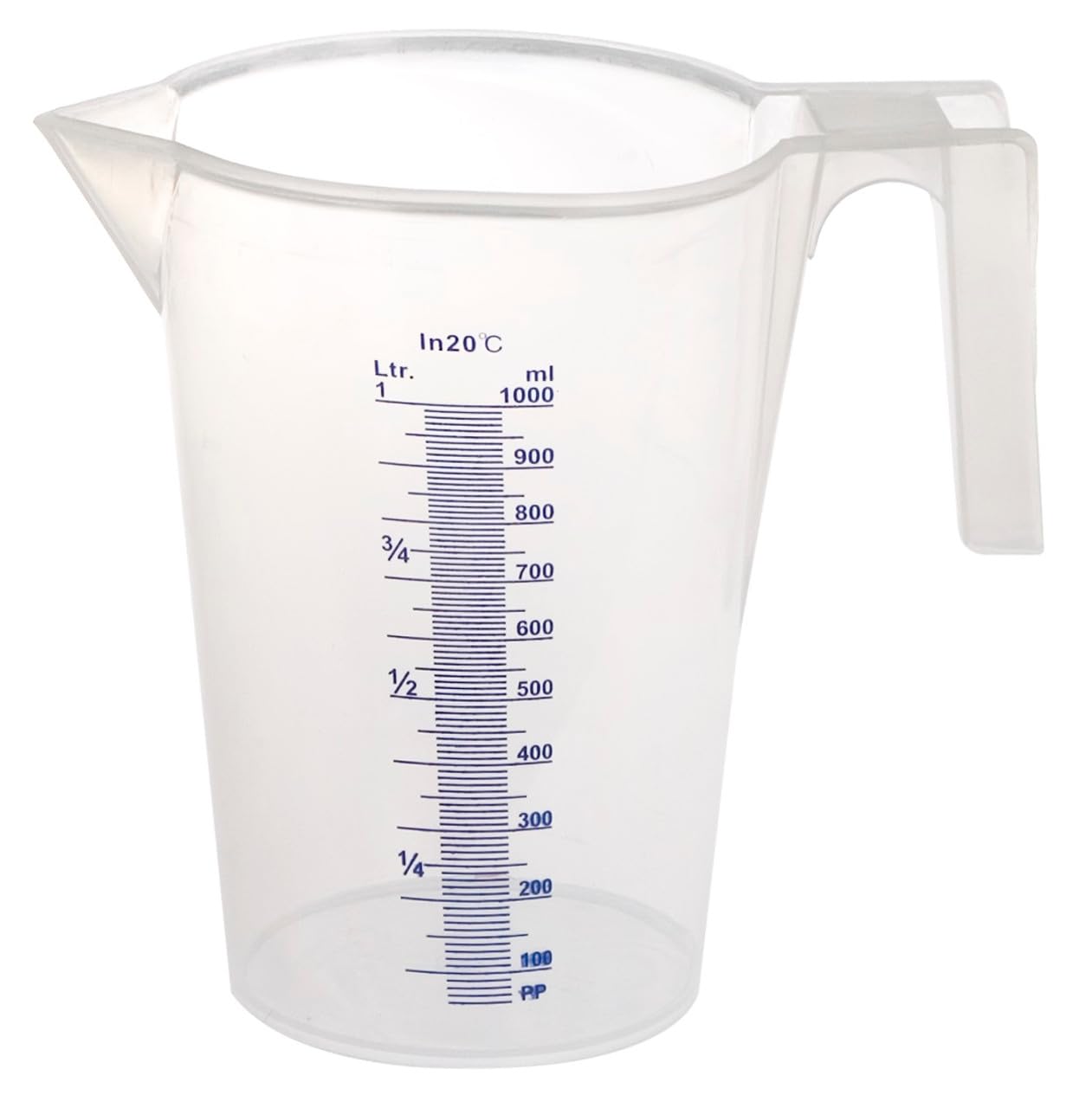 Heavy Duty Measuring Jug 1 Litre Lightweight Strong Durable