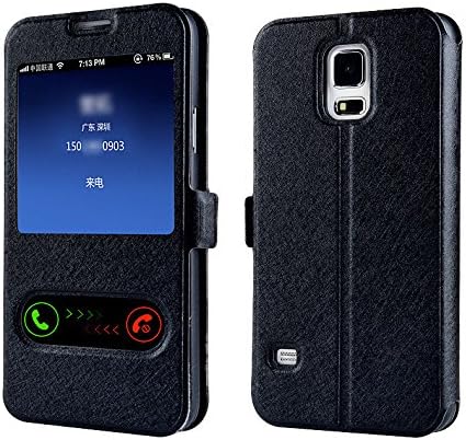 Case For Samsung Galaxy Grand Prime,Fashion Window View Flip Wallet Cover Leather Case (5.0 inch)