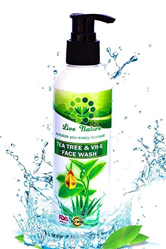 natural face wash for acne and oily skin