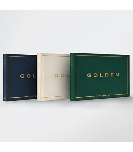Amazon.com: BTS JUNGKOOK GOLDEN 1st Solo Album Contents+Photobook+