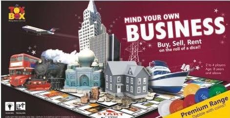 toyztrend Strategy Business Jumbo Premium Game for Young Businessman to Build Their own World of Properties