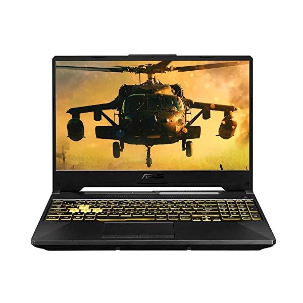 ASUS TUF FA506 144Hz Full HD 15.6" Gaming Laptop (AMD Ryzen 7-4800H, Nvidia GeForce RTX 2060 Graphics, 8GB RAM, 256GB PCIe SSD, Windows 10), Black