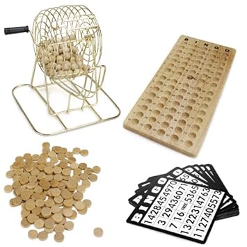 Royal Bingo Supplies Wooden Bingo Game