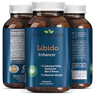 Best Male Enhancement Supplement - Natural Support Pills for Men - Increases Drive & Stamina - Enhances Bedroom Performance - Pure Tongkat Ali + Ginseng + Maca + Horny Goat Weed - By Biofusion