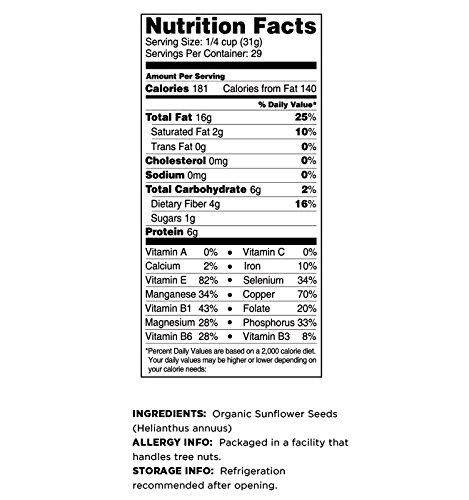 Terrasoul Superfoods Organic Hulled Sunflower Seeds, 2 Pounds - Image 5