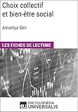 Image de Choix collectif et bien-être social d'Amartya Sen: Les Fiches de lecture d'Universalis (French Edition)
