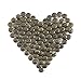 Yasorn Bronze Upholstery Tacks Decorative Furniture Nails DIY Push Pins Vintage Flower-Pattern Head Nail 100pcs