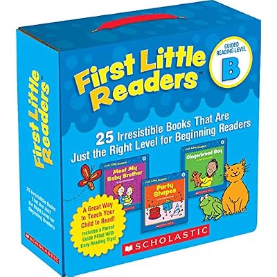 First Little Readers Parent Pack: Guided Reading Level B: 25 Irresistible Books That Are Just the Right Level for Beginning Readers Paperback &ndash;