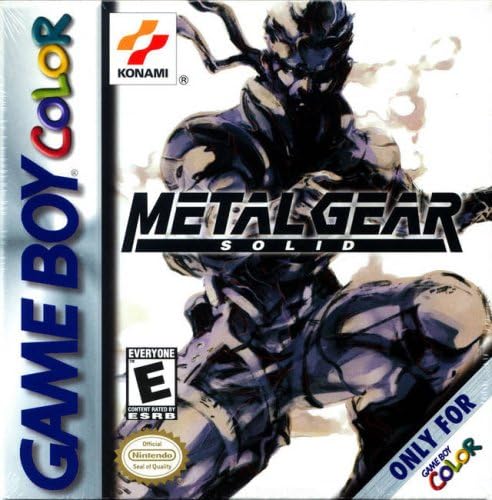 Metal Gear Solid Game Boy Color Konami EUR May 2000