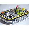 Outdoor-Planet-Double-Side-Waterproof-Pocketed-Fly-Box-Assorted-Trout-Fly-Fishing-Lure-Pack-of-15-Fly-Lure