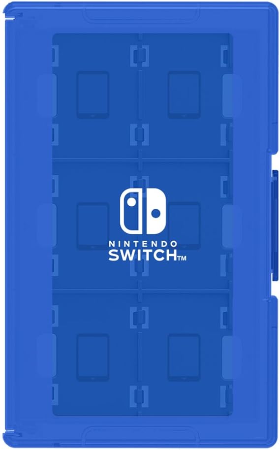 Amazon Co Jp Nintendo Switch対応 カードケース24 2 For Nintendo Switch ブルー ゲーム