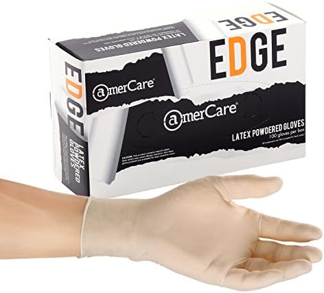 Verge Lightly Powdered Gloves, Latex
