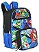 Super Mario 5-Piece Backpack Set - red/blue, one size