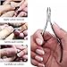 Rui Smiths Professional Cuticle Nippers | Precision Surgical-Grade Stainless Steel Cuticle Trimmer, French Handle, Double Spring, 4mm Jaw (Quarter Jaw)