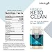 Ketologie Collagen Keto Shake (Vanilla) - with Coconut Oil, Grass Fed Hydrolyzed Collagen Peptides Type I & III, Low Carb High Fat, Lactose Free, Gluten Free, Soy Free, 28.5oz