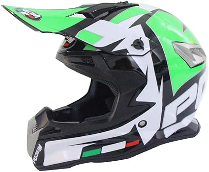 full face dirt bike helmet with visor