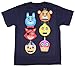 Five Nights at Freddy's Boys' Freddy Fazbear Glow in The Dark T-Shirt Size 10 Large Navy