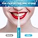 2 Packs Teeth Whitening Pen - Effective Tooth Whitener No Sensitivity Gel Painless Natural Mint Flavor Easy to Use Portable Oral Care Product for Women Men Beautiful Smile (Teeth Whitening Pen)