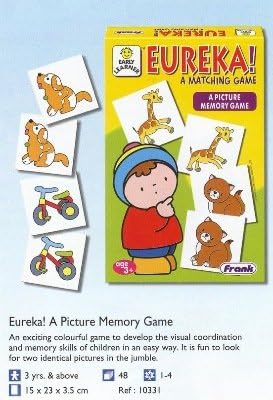 Amazon 子供用英語教材 Eureka Picture Memory Game Ref 英語 外国語 おもちゃ