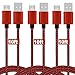 MATEIN Micro USB Cable, 10ft 3 Pack Extra Long Charging Cord Nylon Braided High Speed Durable Fast Charging USB Charger Android Cable for Samsung Galaxy S7 Edge S6 S5,Android Phone,LG G4,HTC