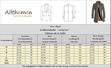 Duohropke Herren Trenchcoat - Slim Fit Übergangsmantel Für Herbst Und Winter