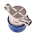 Awakingdemi Water Fow Meter, 15mm 1/2 inch Cold Water Meter Read of Cubic Meters for Garden & Home Using with Free Fittings