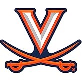 University of Virginia Primary Logo Premium 4" Die Cut Vinyl Sticker Decal for Cars Trucks Auto Windows