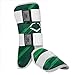 EvoShield MLB Batters Speed Stripe Leg Guard, Green, Adult