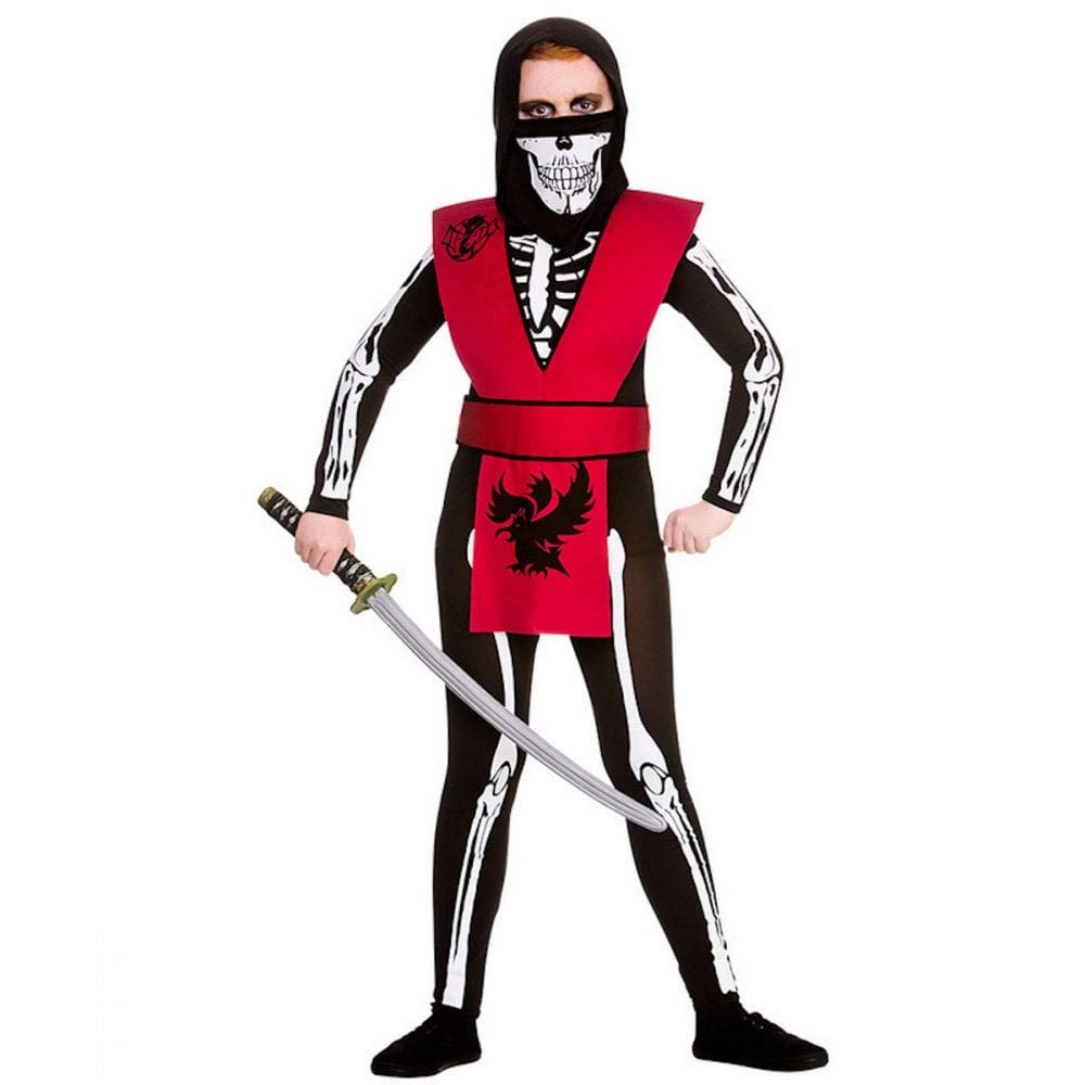 Wicked Costumes Kids Boys Skeleton Ninja Fancy Dress Costume (11-13 years)
