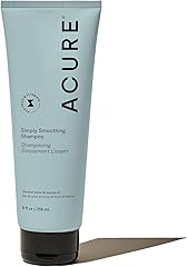Acure Simply Smoothing Shampoo - Hydrating Anti Frizz Shampoo for Women & Men, Moisturize & Soften Frizzy, Dry, Damaged Hair 