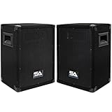 Seismic Audio - Pair of 8" PA DJ Pro Audio Band