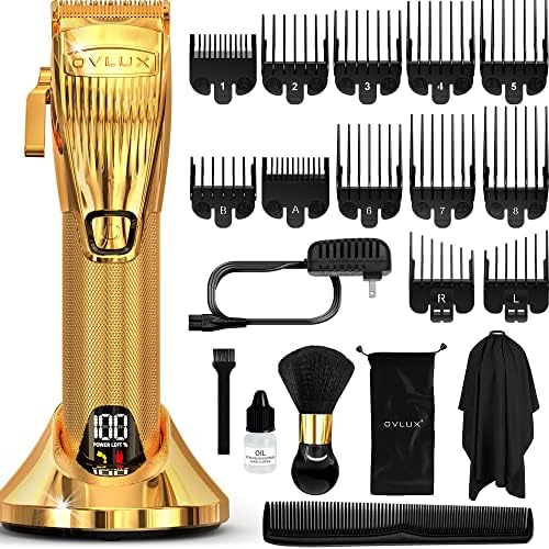 OVLUX Hair Clippers for Men Professional Clippers for Hair Cutting with