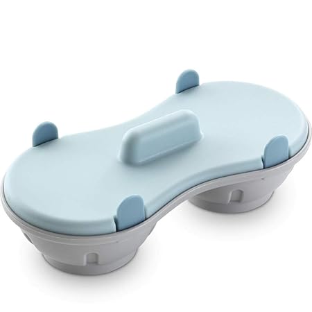 Yuaer Vapor de microondas de 2 cámaras Tapa de plástico huevera ...