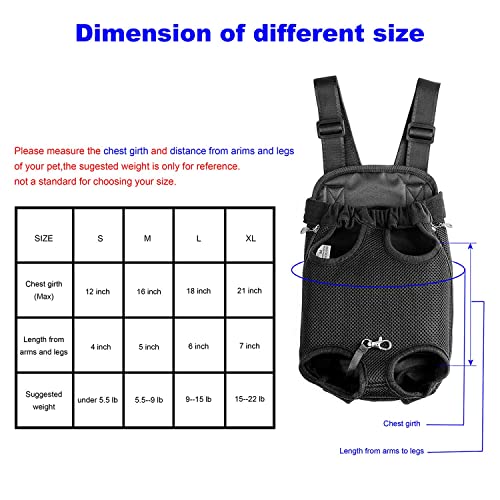 GEEPET Legs Out FrontFacing Dog Carrier HandsFree Adjustable Pet