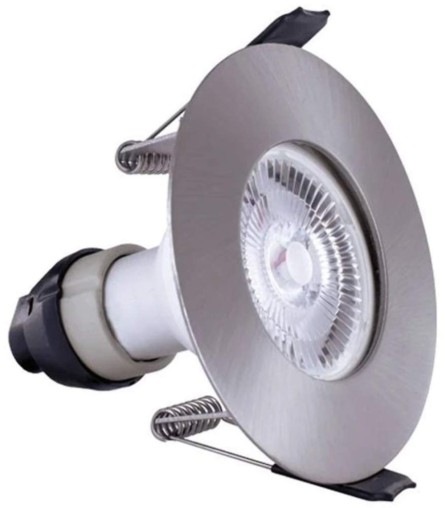 Integral EvoFire Fire Rated Downlight GU10 Satin Nickel